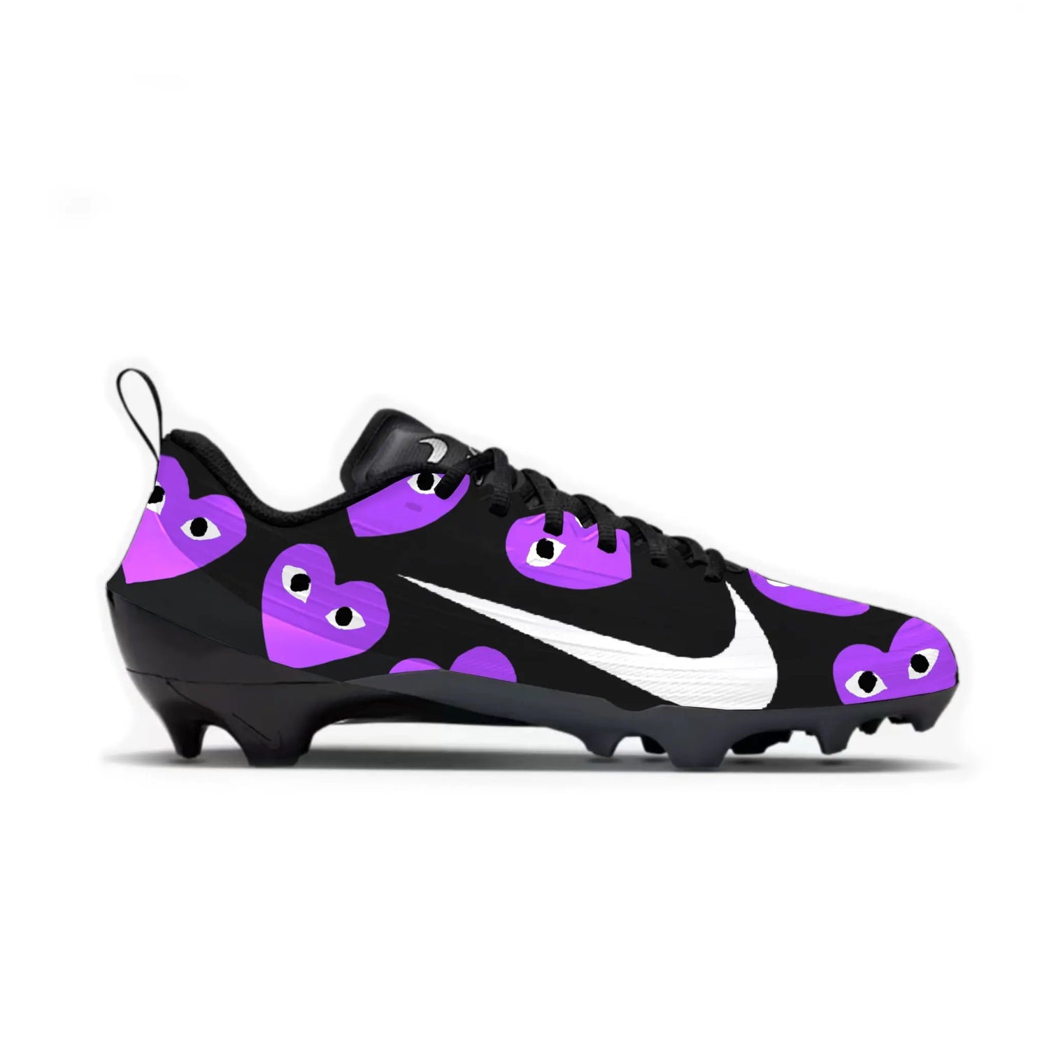 Heart Football Cleats Gameday Custom Kicks