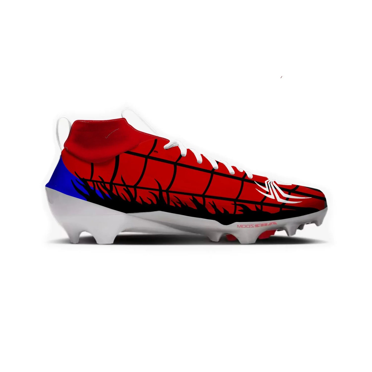 Amazing Spider Football Cleats Gameday Custom Kicks