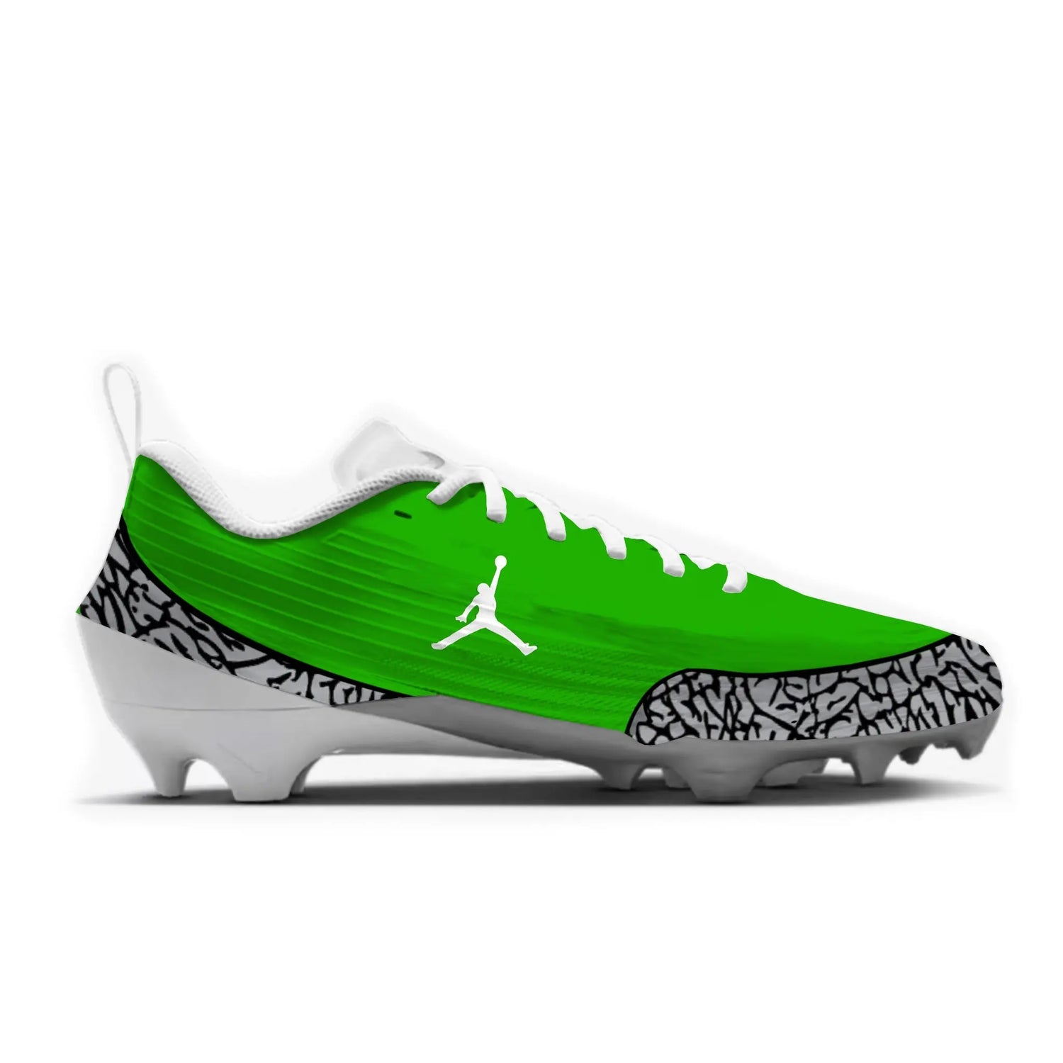 Jordan Elephant Print Football Cleats Gameday Custom Kicks