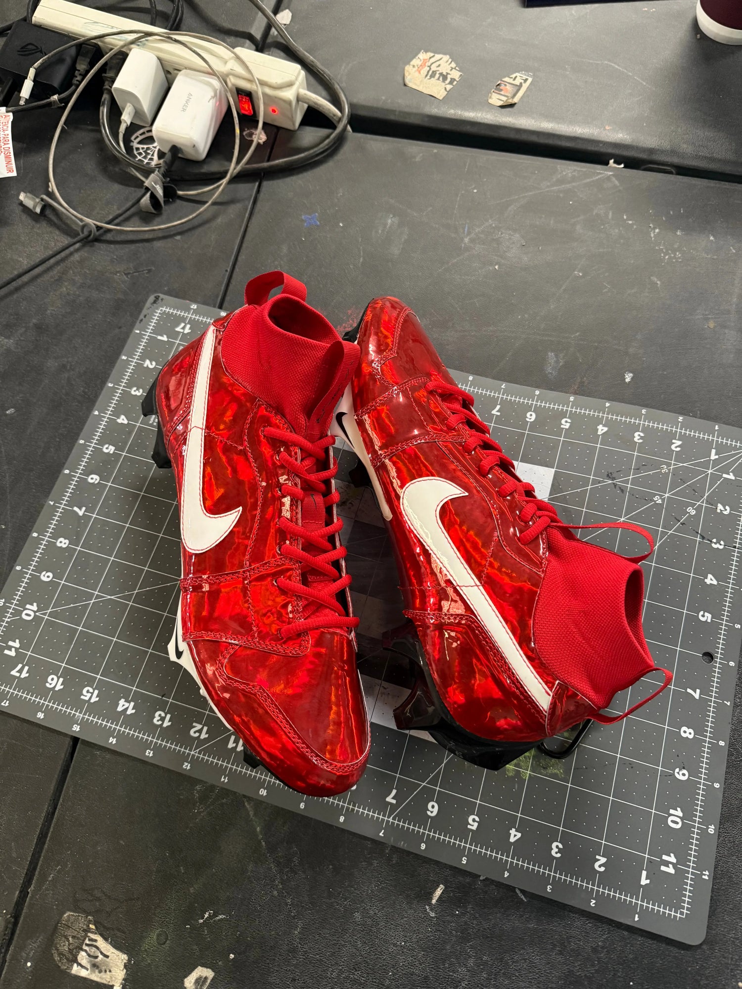 Personal Cut & Sew Material Cleats Gameday Custom Kicks