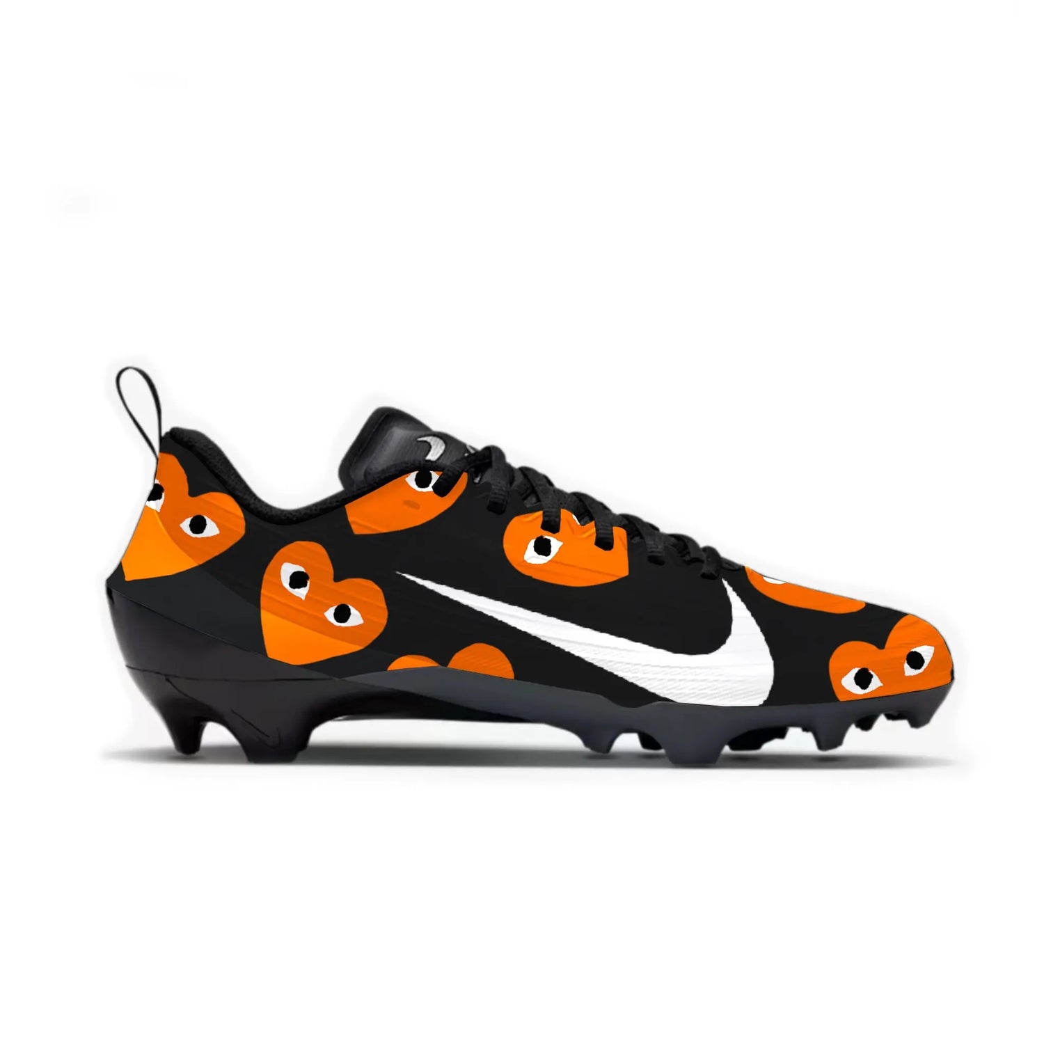 Heart Football Cleats Gameday Custom Kicks