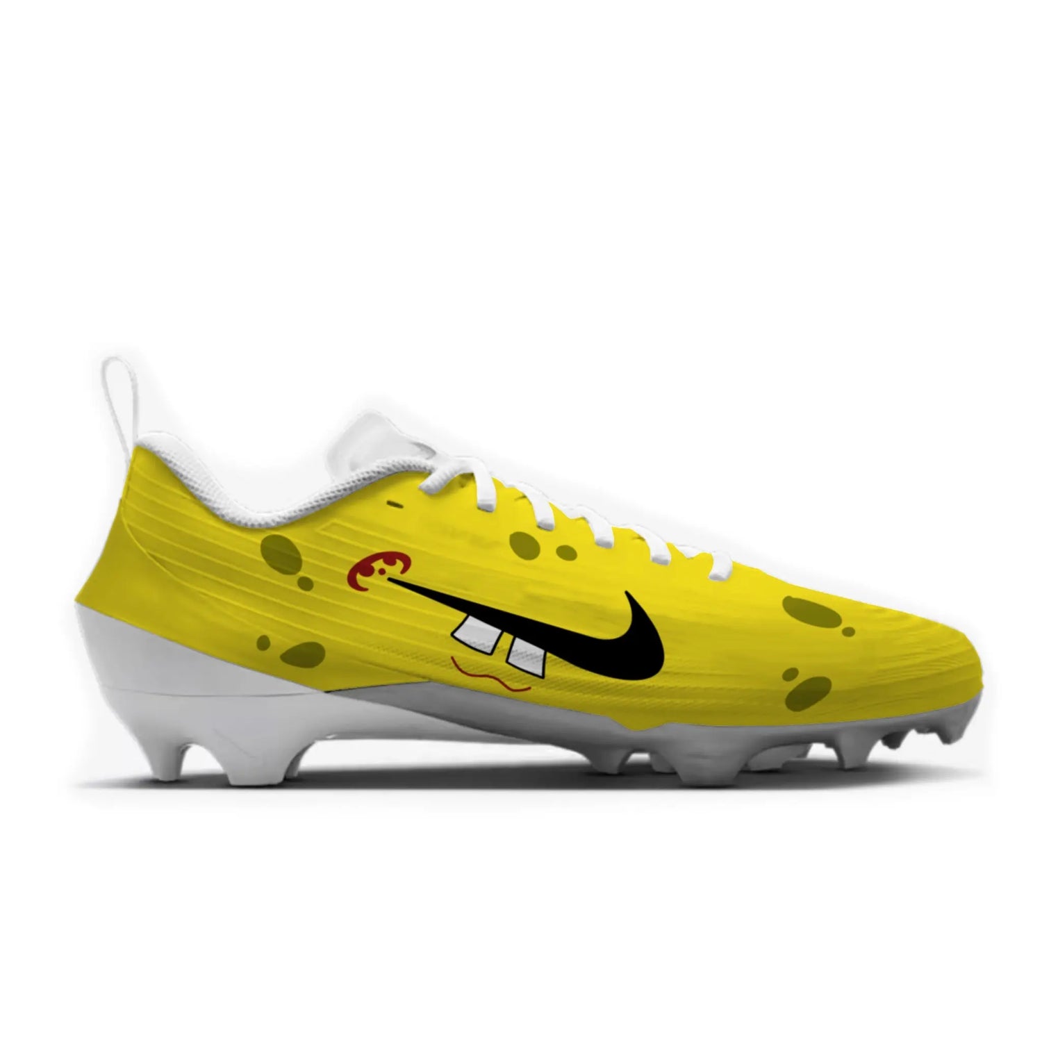 Bikini Bottom Football Cleats Gameday Custom Kicks