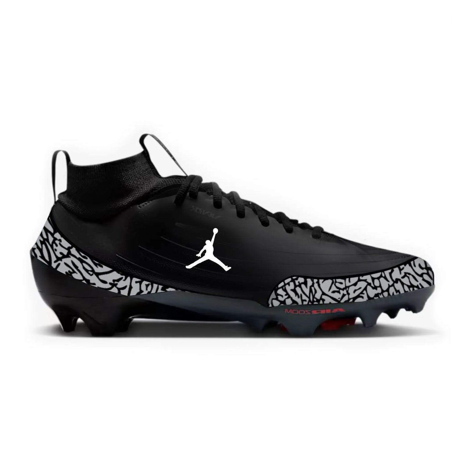 Jordan Elephant Print Football Cleats Gameday Custom Kicks