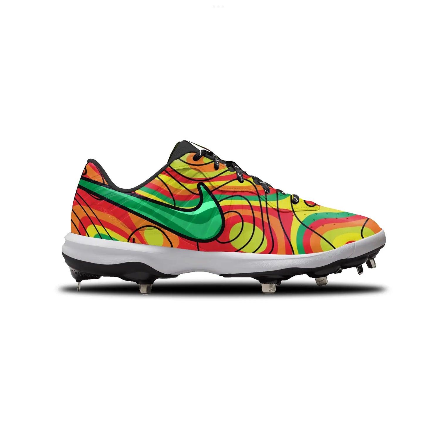 Weatherman Baseball Cleats Gameday Custom Kicks