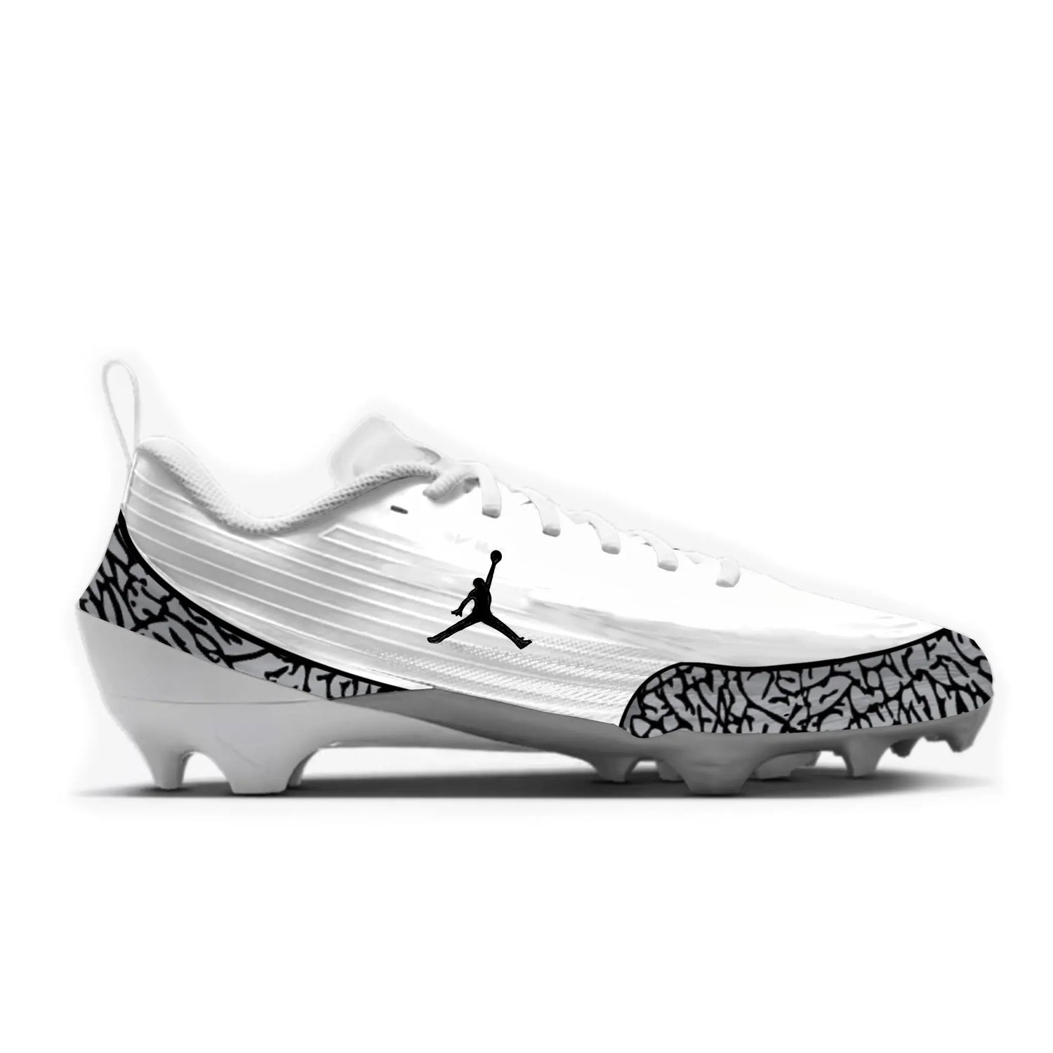 Jordan Elephant Print Football Cleats Gameday Custom Kicks