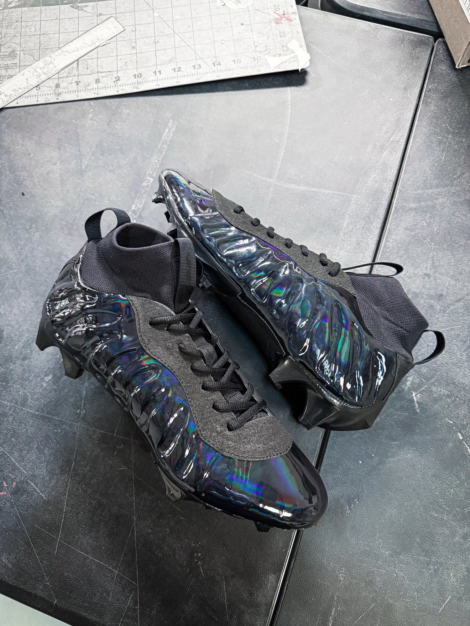 Personal Cut & Sew Material Cleats Gameday Custom Kicks