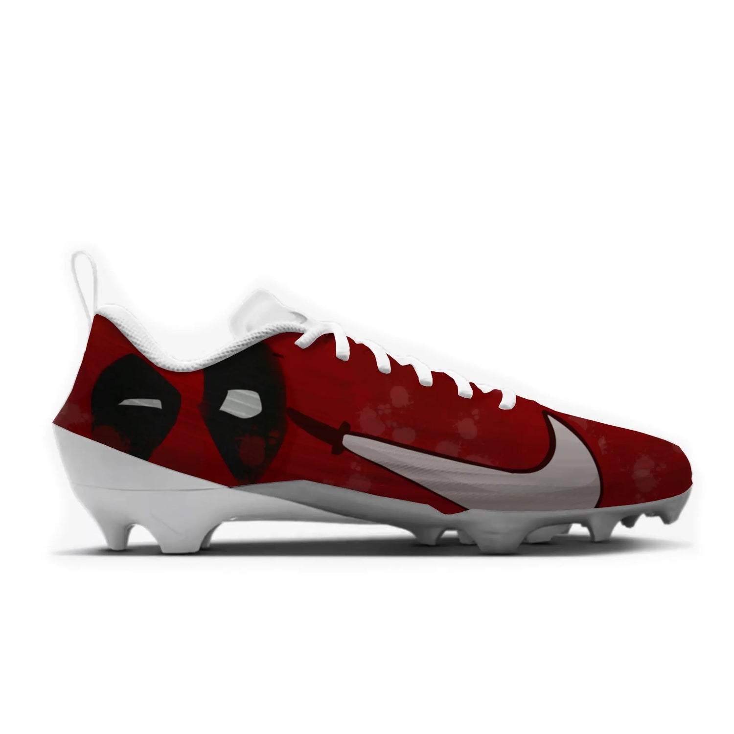 Deadpool Football Cleats Gameday Custom Kicks