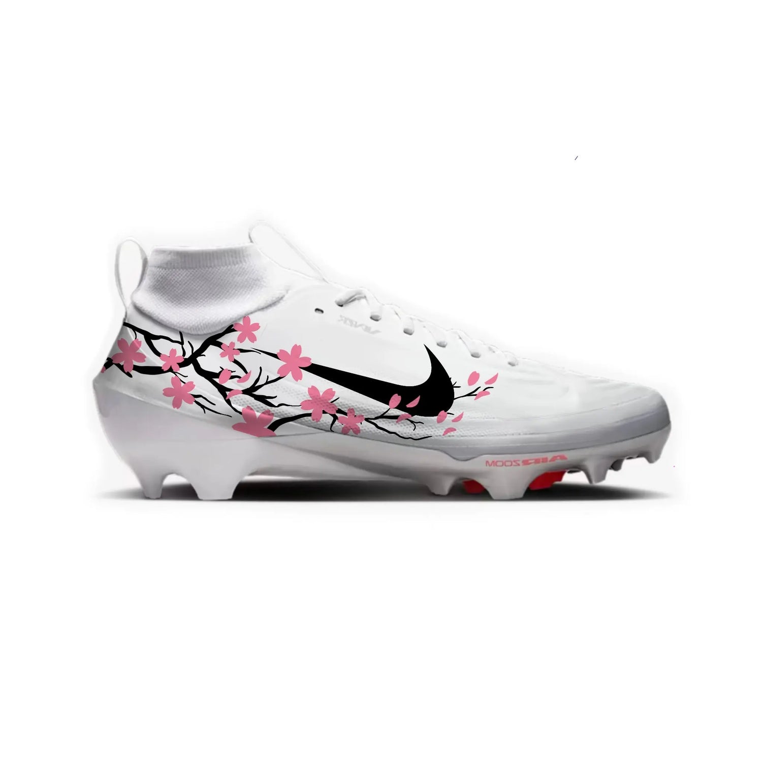 Floral Football Cleats Gameday Custom Kicks