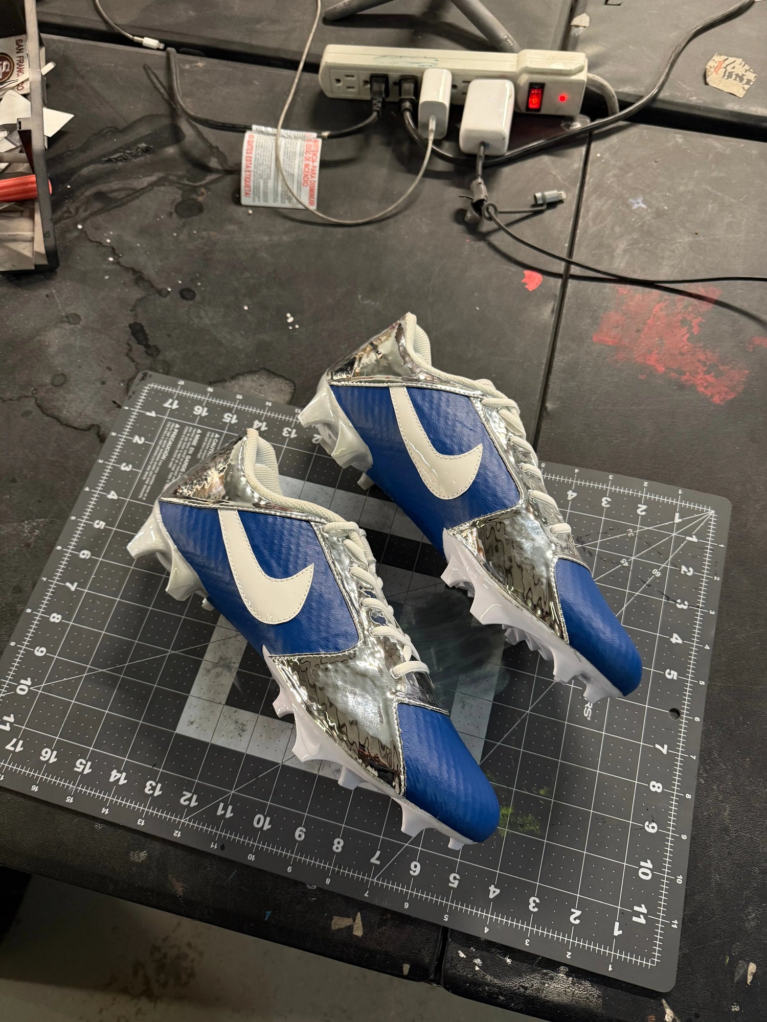 Personal Cut & Sew Material Cleats Gameday Custom Kicks