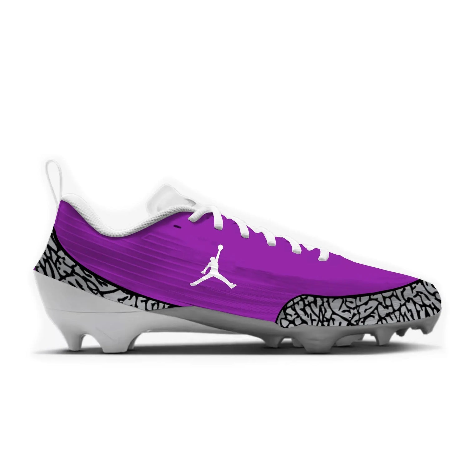 Jordan Elephant Print Football Cleats Gameday Custom Kicks
