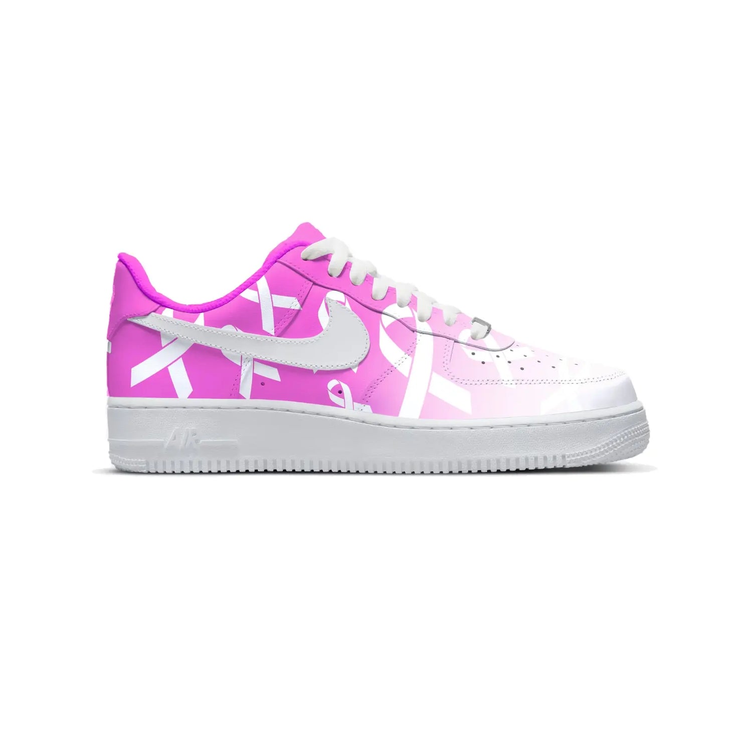 Breast Cancer Awareness AF1 Sneakers Gameday Custom Kicks