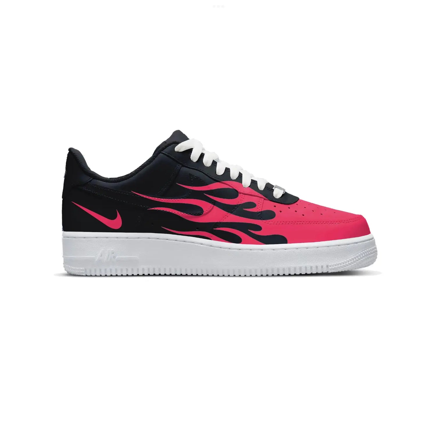 Fire AF1 Sneakers Gameday Custom Kicks