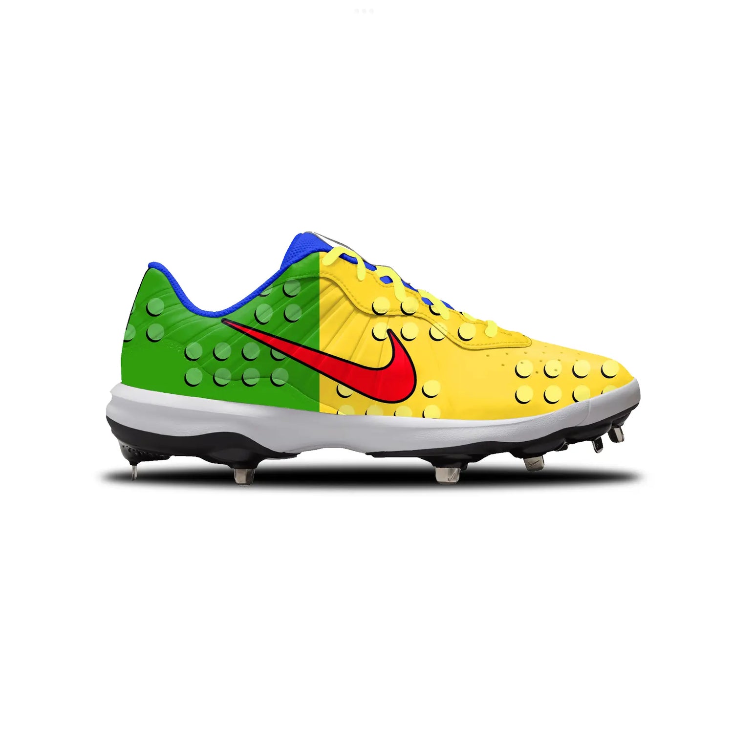 Bricks Baseball Cleats Gameday Custom Kicks
