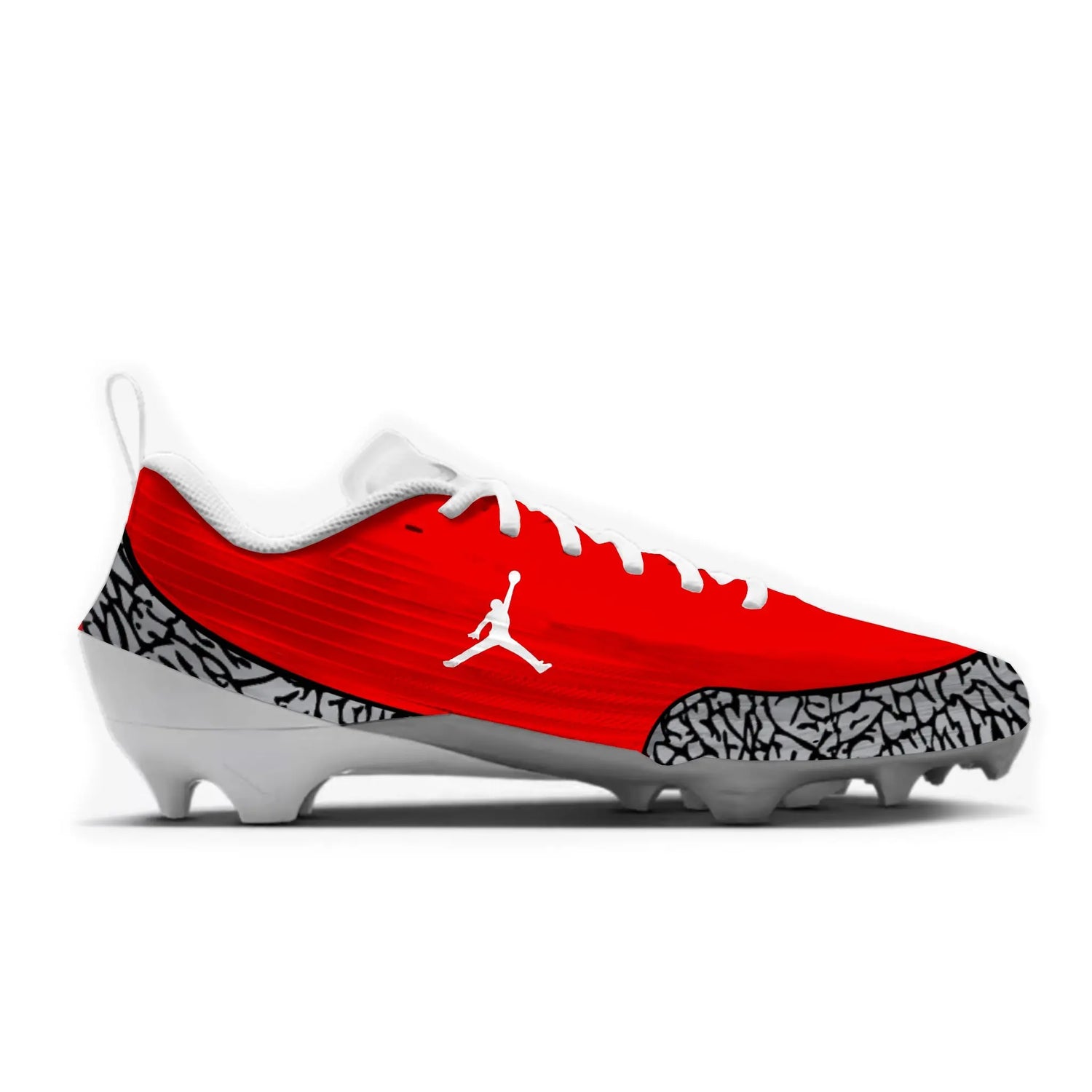 Jordan Elephant Print Football Cleats Gameday Custom Kicks