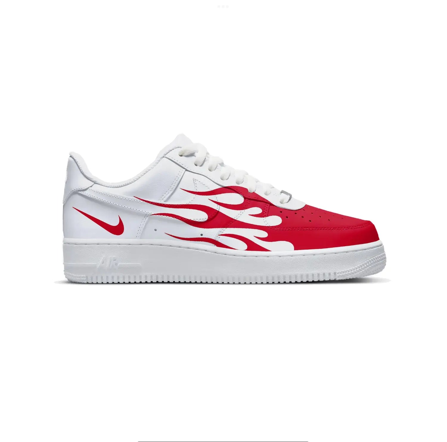 Fire AF1 Sneakers Gameday Custom Kicks