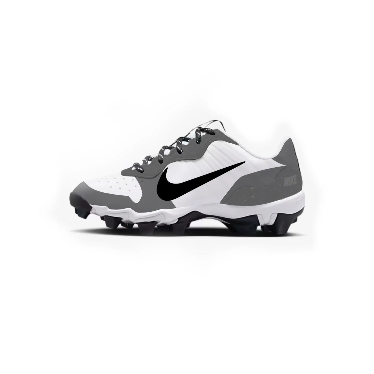 Jordan 1 OW Youth Baseball Cleats Gameday Custom Kicks