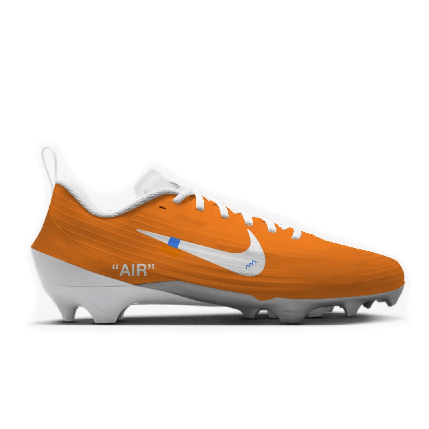 Color Rush OW Football Cleats Gameday Custom Kicks