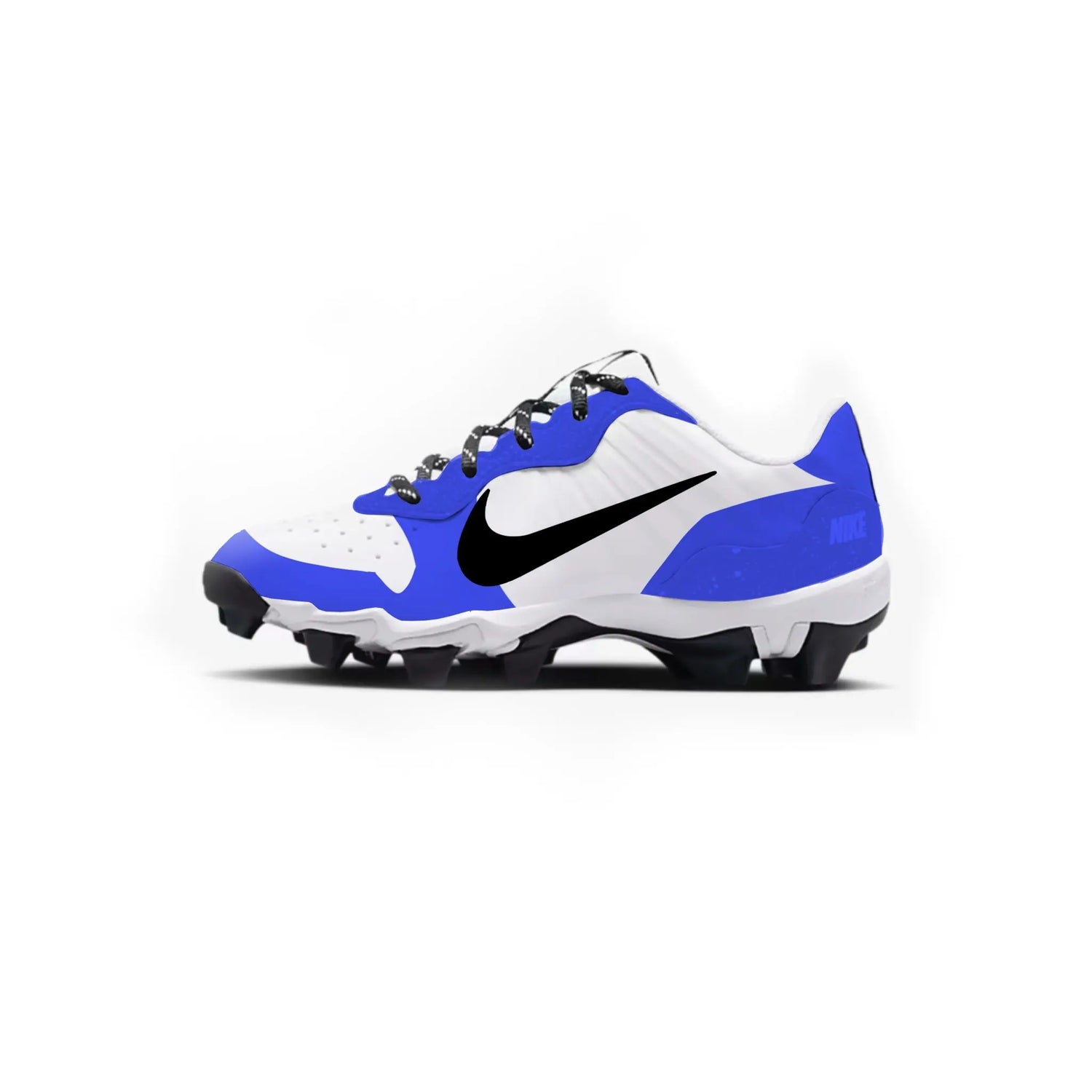 Jordan 1 OW Youth Baseball Cleats Gameday Custom Kicks