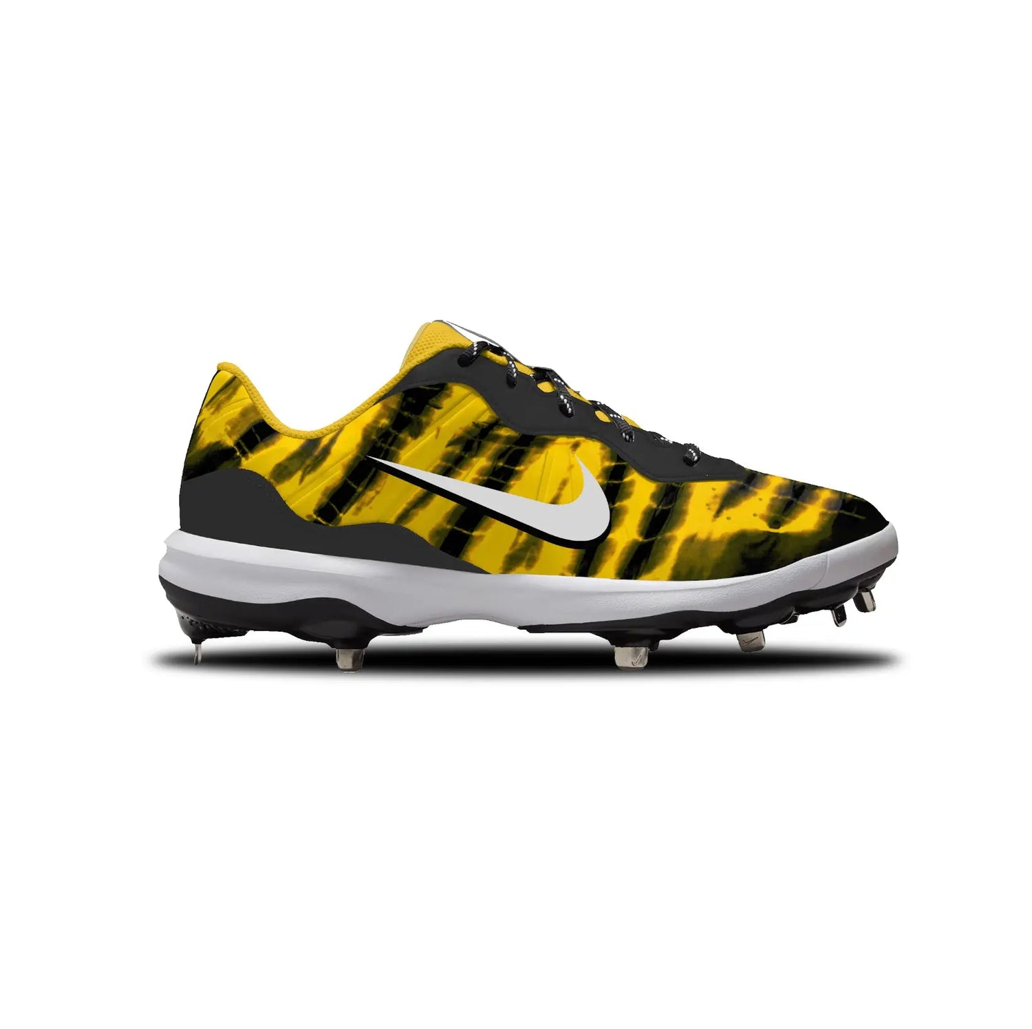 Tie Dye Baseball Cleats Gameday Custom Kicks
