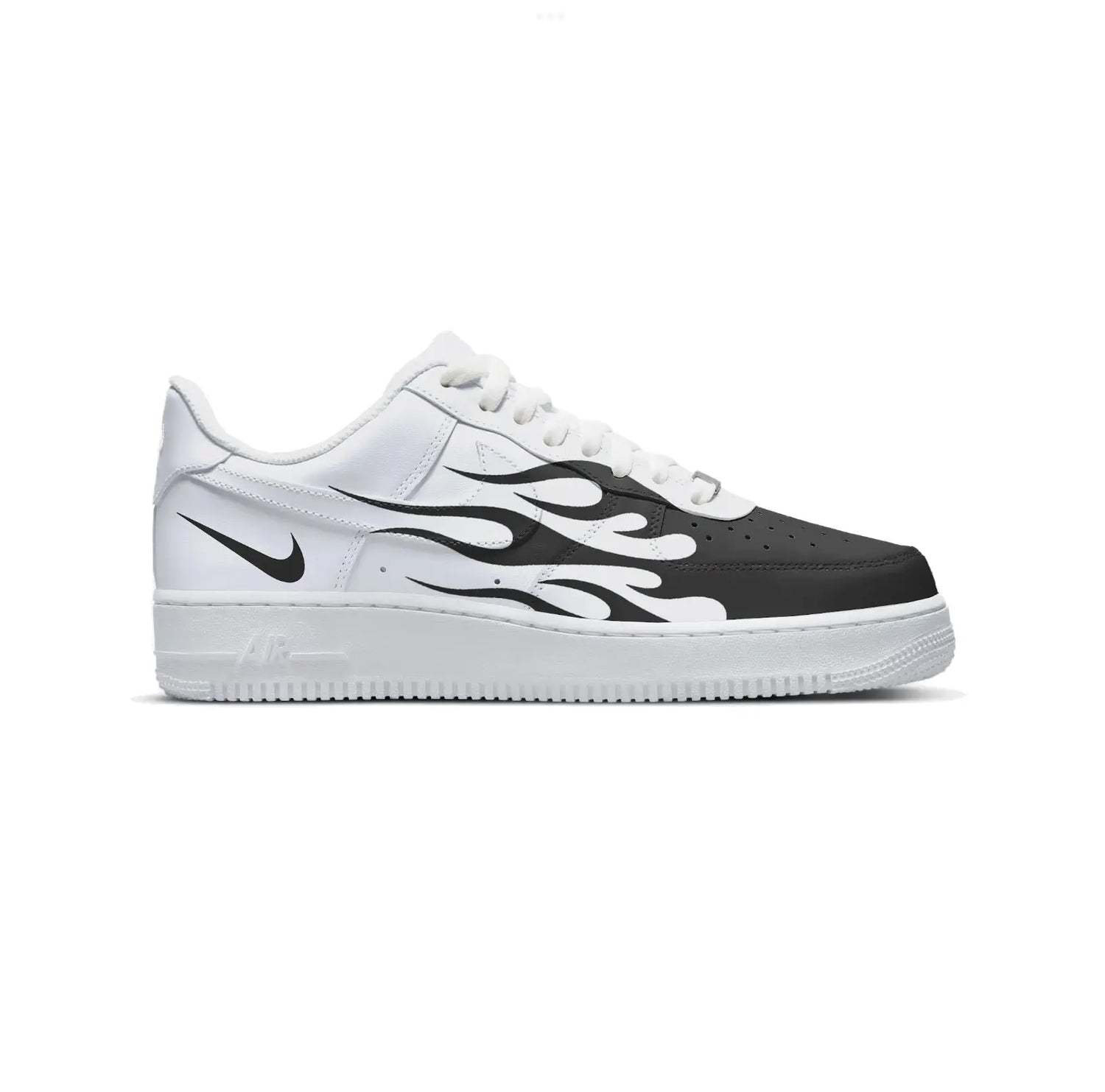Fire AF1 Sneakers Gameday Custom Kicks