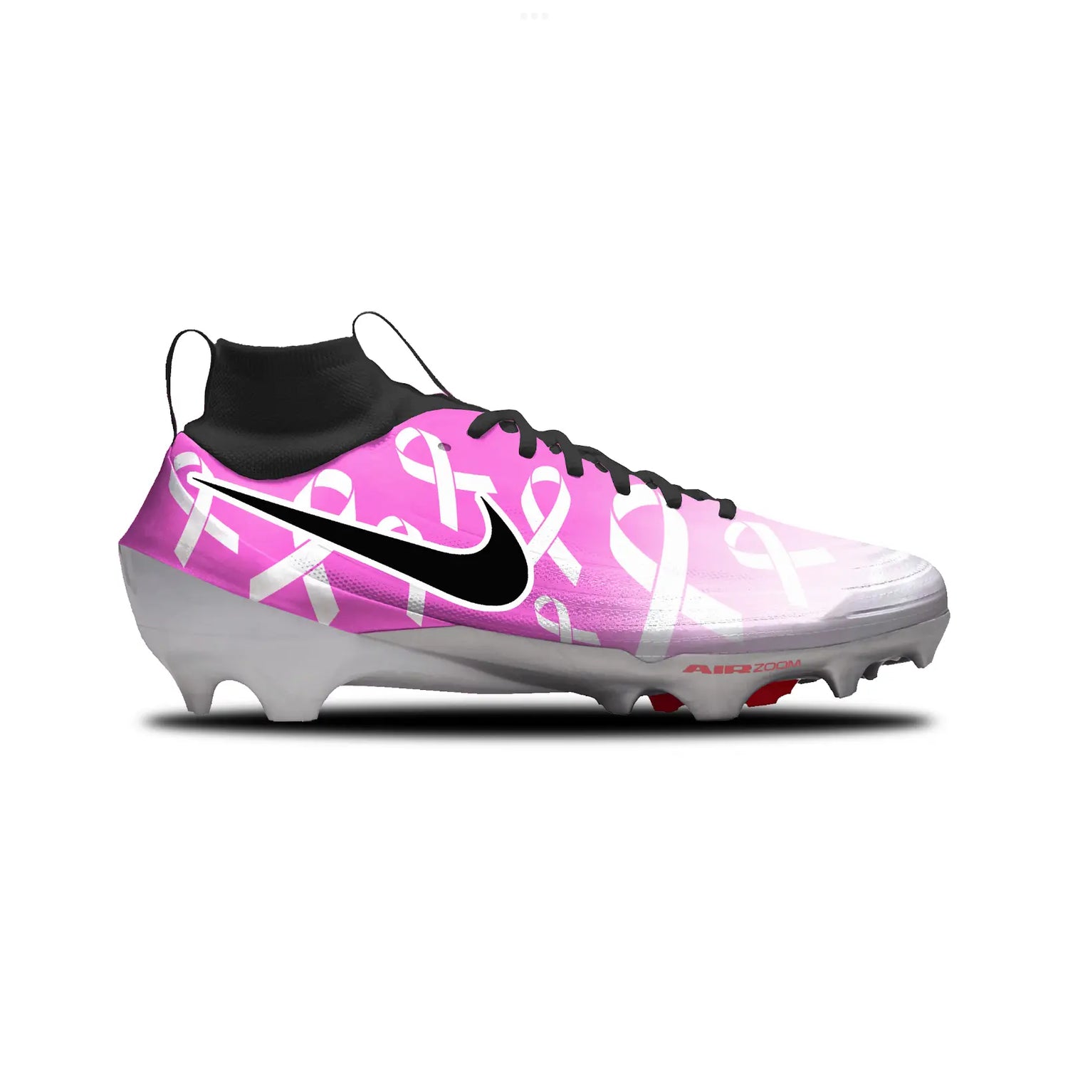 Breast Cancer Awareness Football Cleats Gameday Custom Kicks