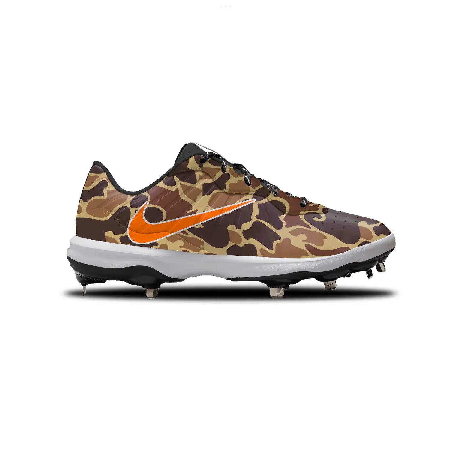 Hunt Camo Baseball Cleats Gameday Custom Kicks
