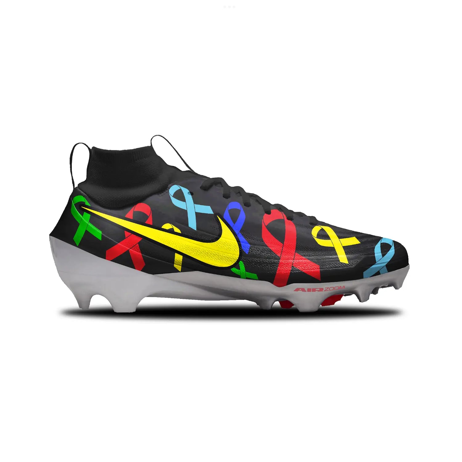 Autism Awareness Football Cleats Gameday Custom Kicks