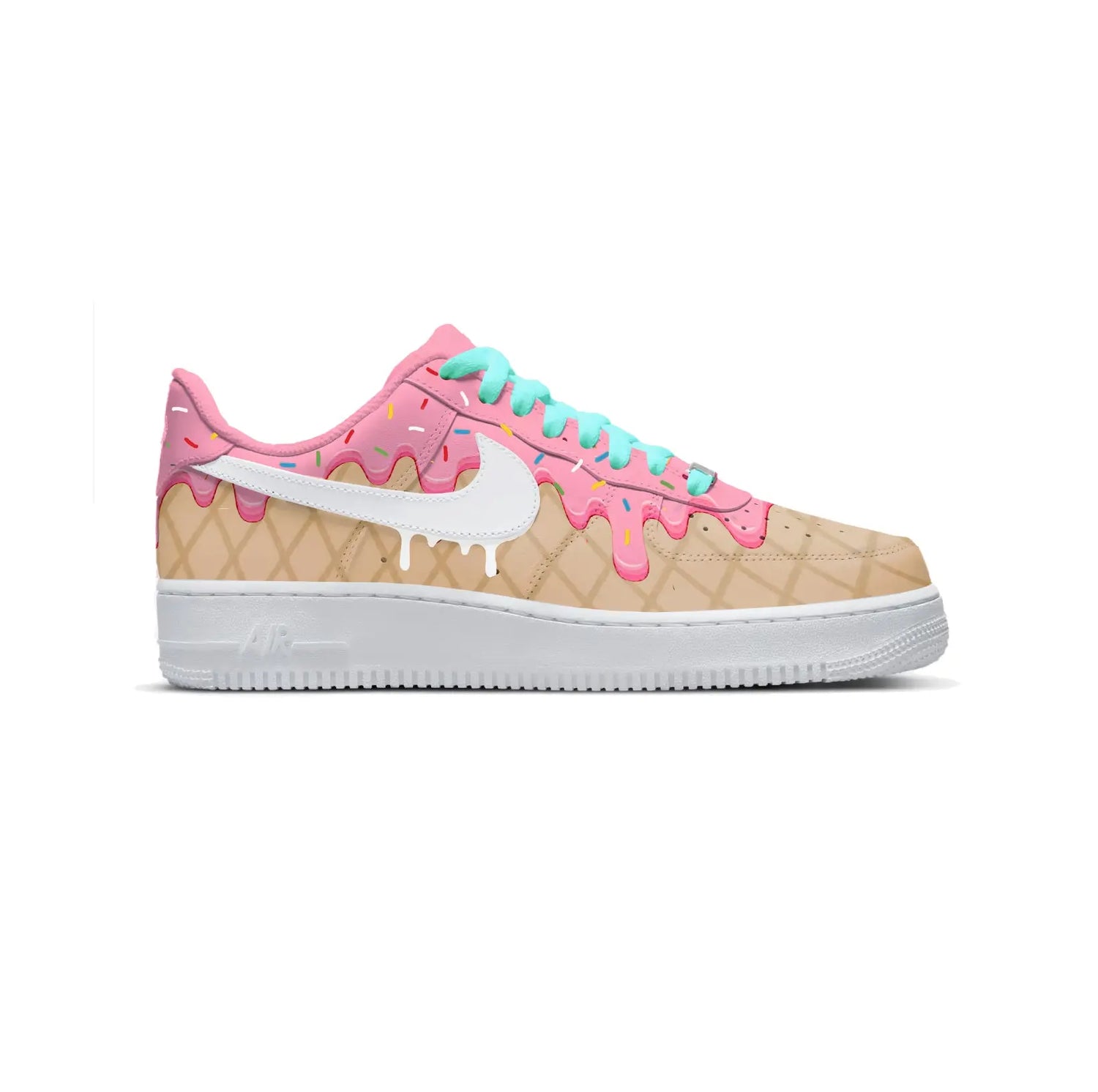 Ice Cream AF1 Sneakers Gameday Custom Kicks