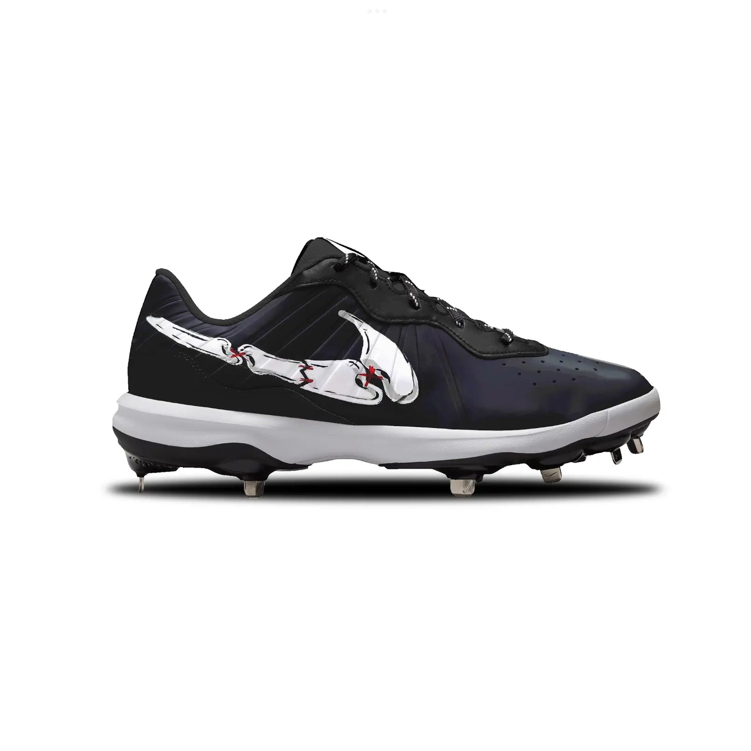 Dislocated Baseball Cleats Gameday Custom Kicks