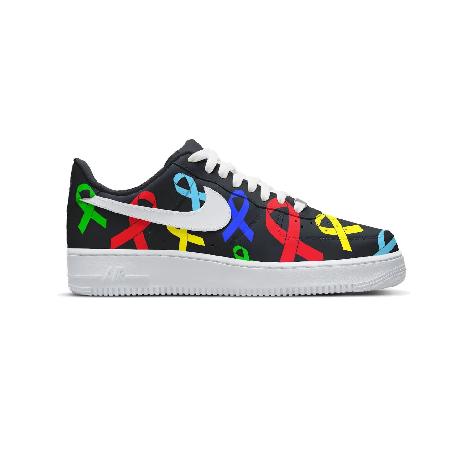 Autism Awareness AF1 Sneakers Gameday Custom Kicks