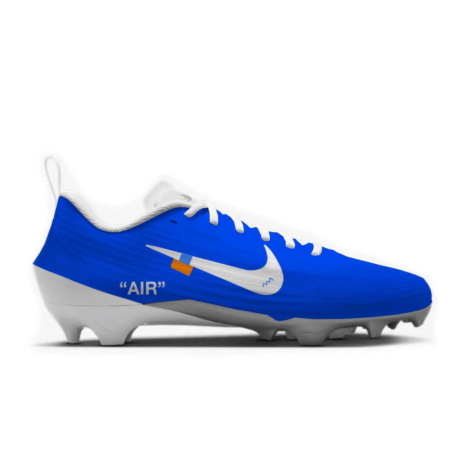 Color Rush OW Football Cleats Gameday Custom Kicks