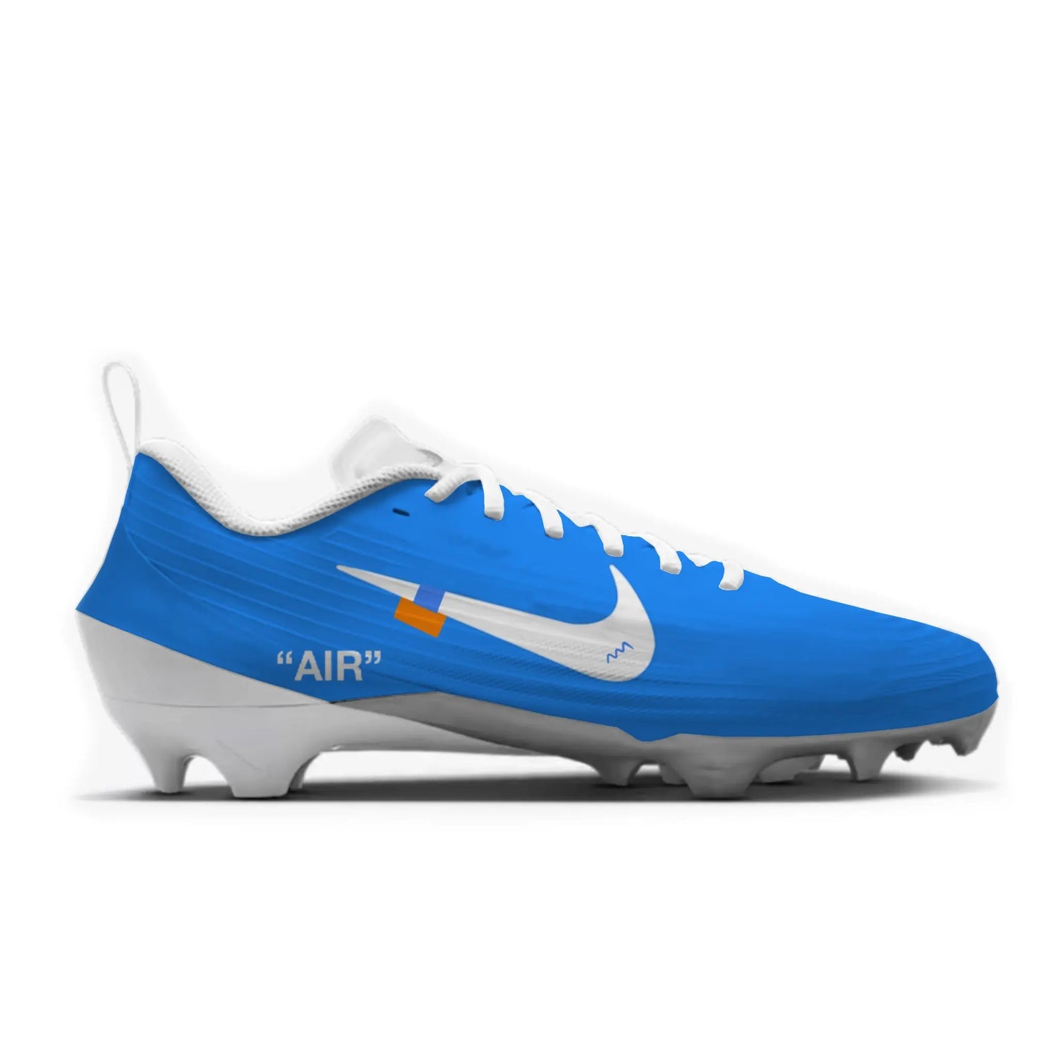 Color Rush OW Football Cleats Gameday Custom Kicks