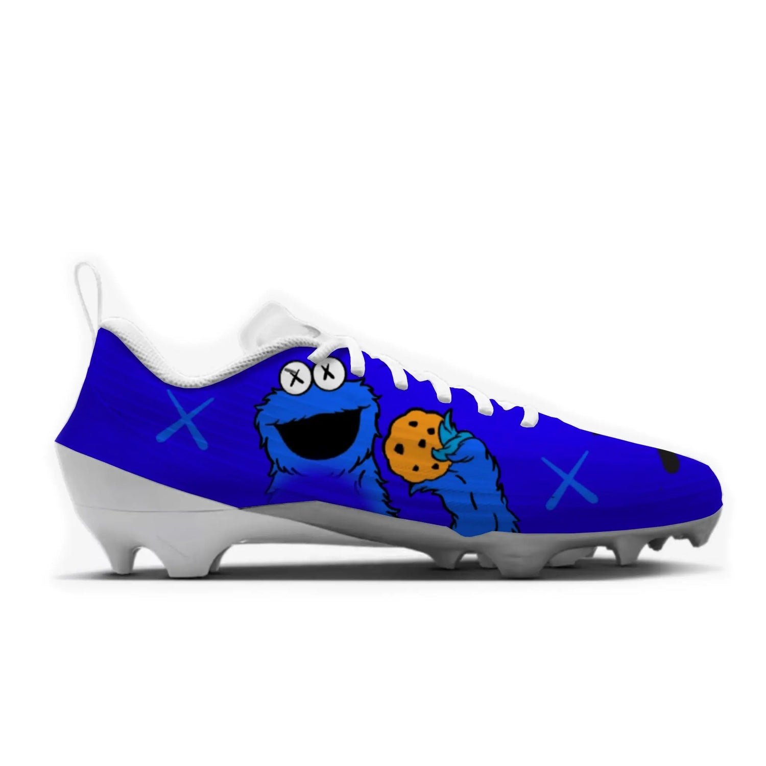 Kaws Sesame Football Cleats Gameday Custom Kicks