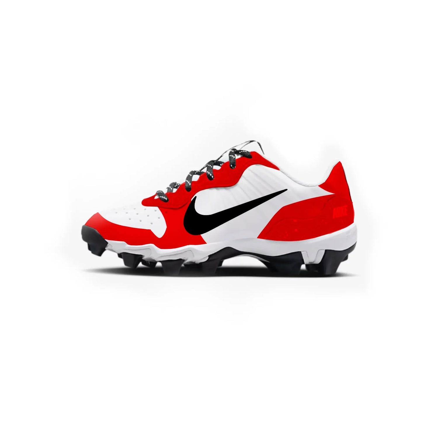 Jordan 1 OW Youth Baseball Cleats Gameday Custom Kicks