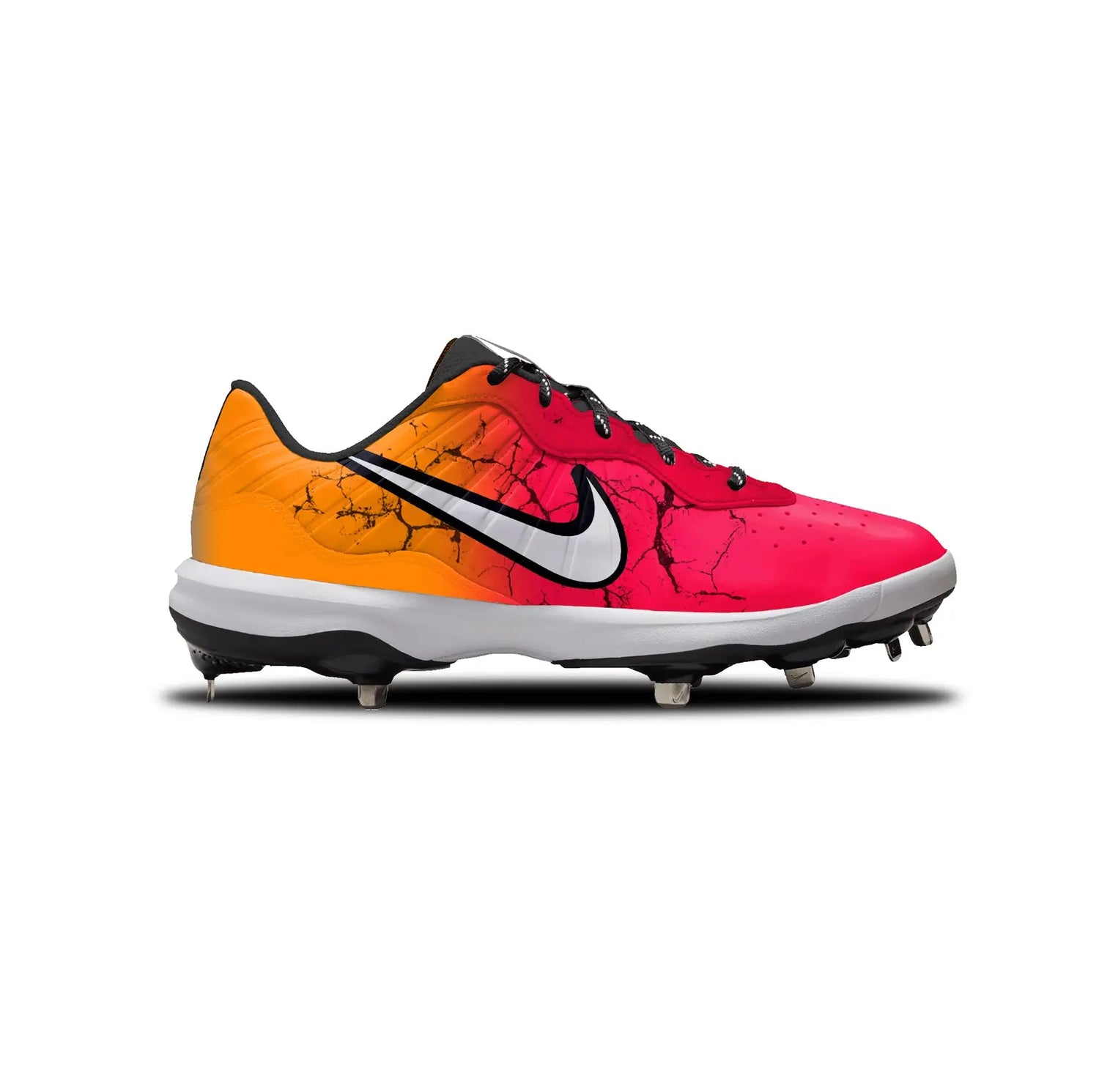 Kool Blue Baseball Cleats Gameday Custom Kicks
