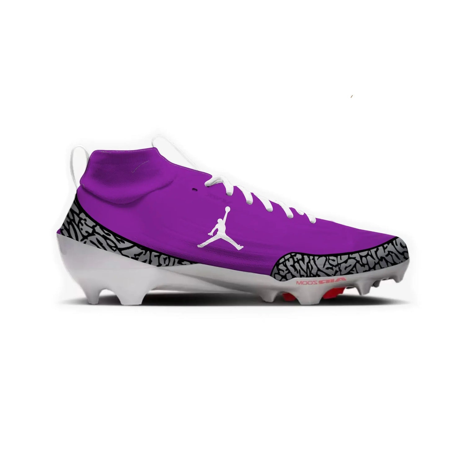 Jordan Elephant Print Football Cleats Gameday Custom Kicks