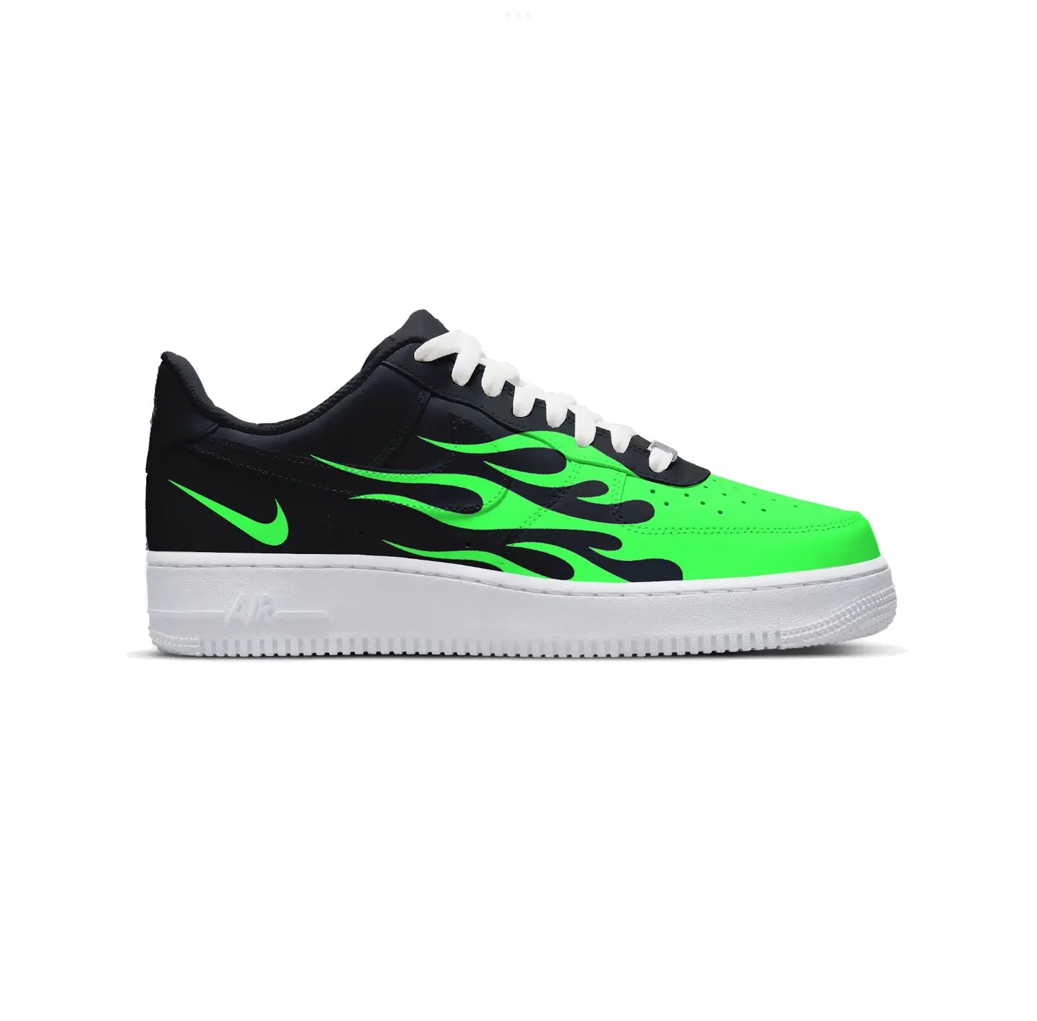 Fire AF1 Sneakers Gameday Custom Kicks
