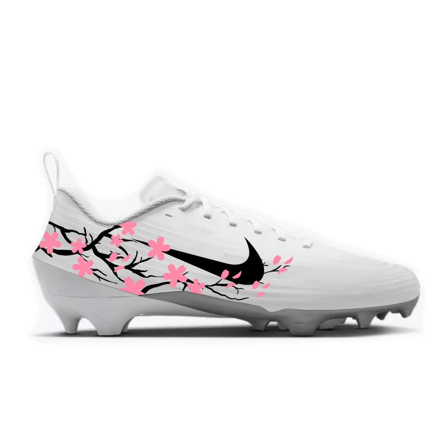 Floral Football Cleats Gameday Custom Kicks