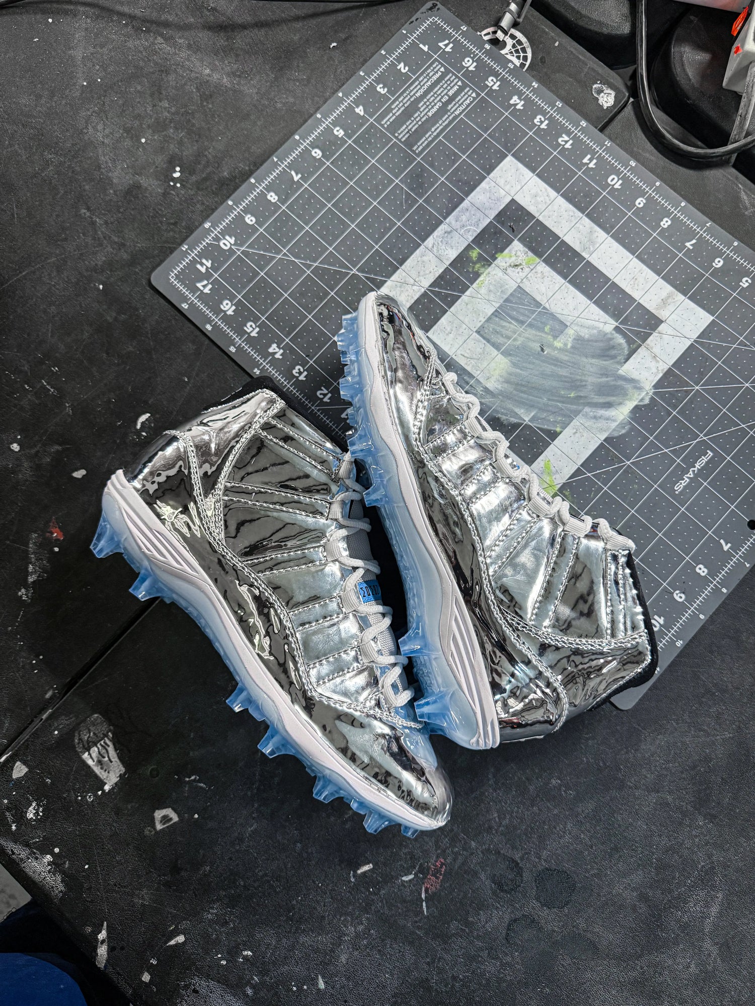 Personal Cut & Sew Material Cleats Gameday Custom Kicks