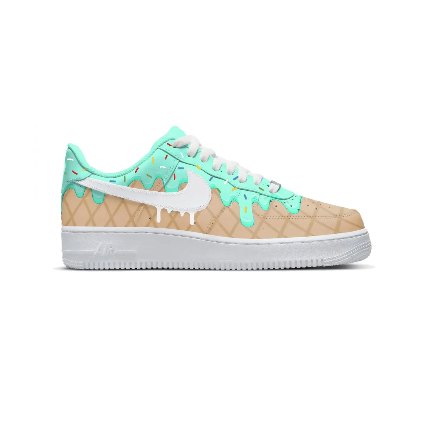 Ice Cream AF1 Sneakers Gameday Custom Kicks