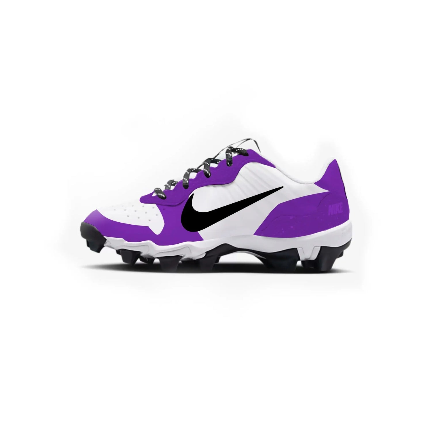 Jordan 1 OW Youth Baseball Cleats Gameday Custom Kicks