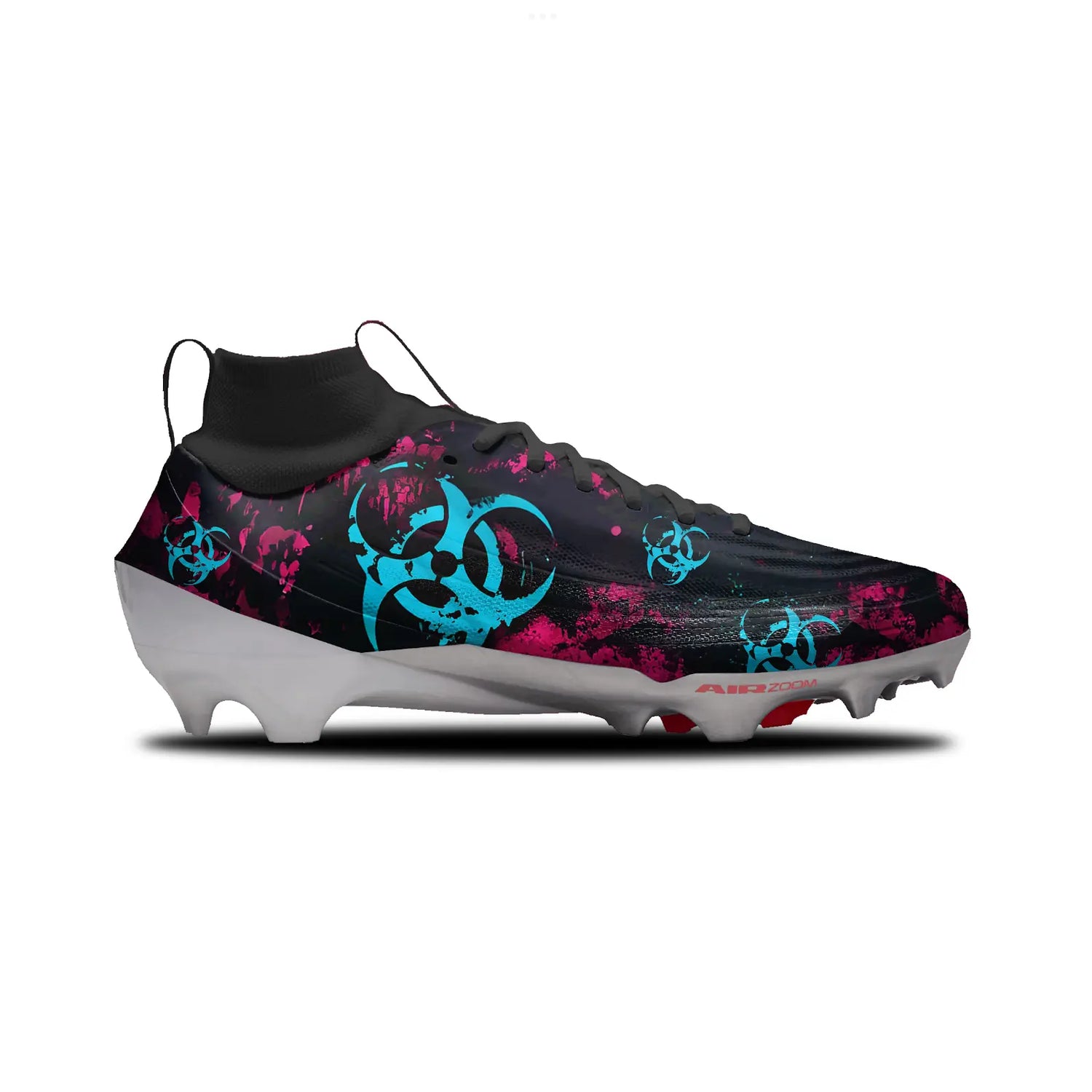 Biohazard Football Cleats Gameday Custom Kicks