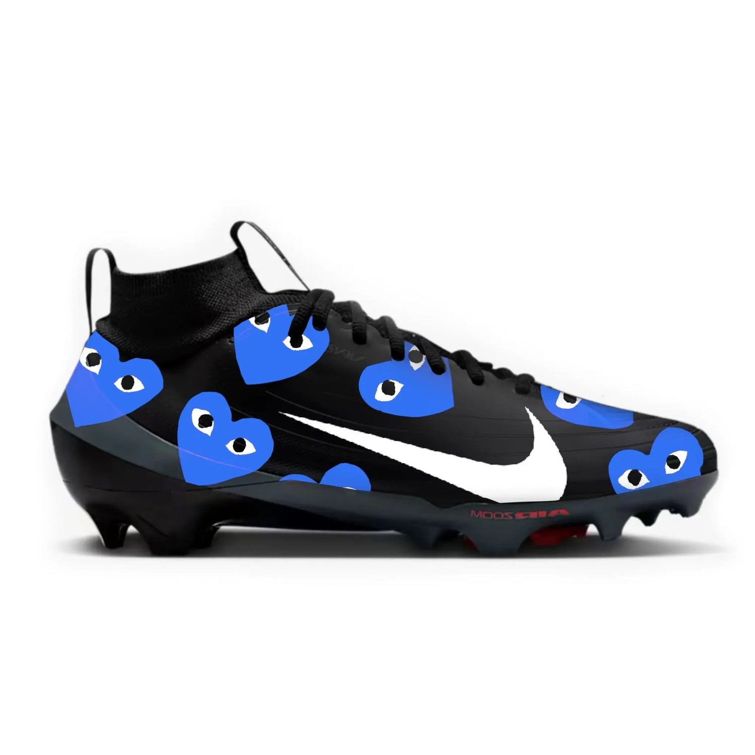 Heart Football Cleats Gameday Custom Kicks