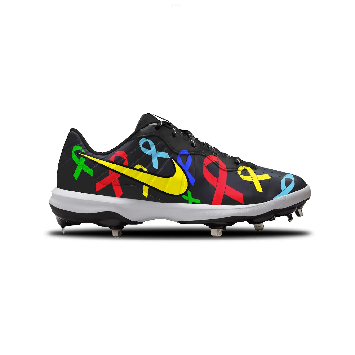 Autism Awareness Baseball Cleats Gameday Custom Kicks