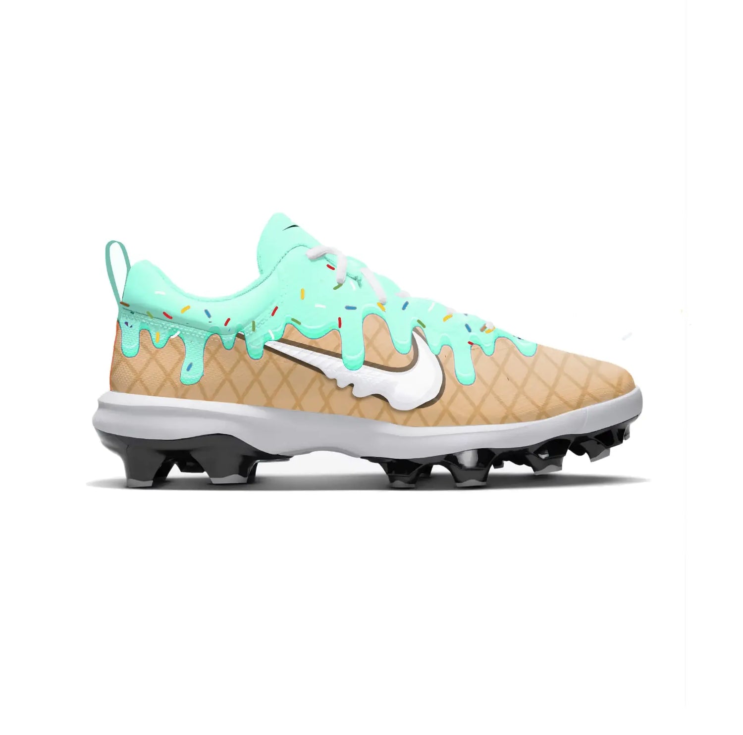 Ice Cream Softball Cleats Gameday Custom Kicks