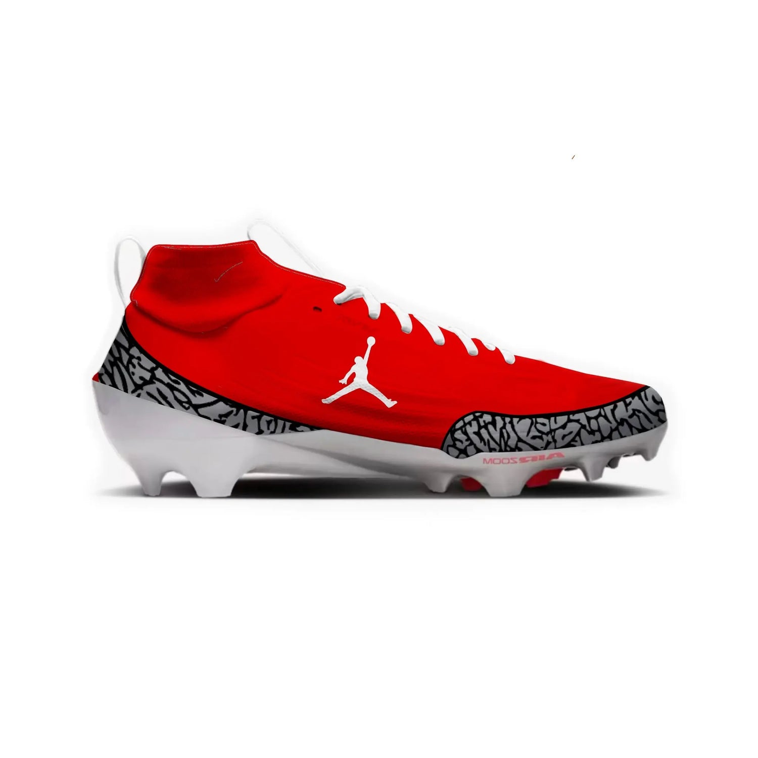 Jordan Elephant Print Football Cleats Gameday Custom Kicks