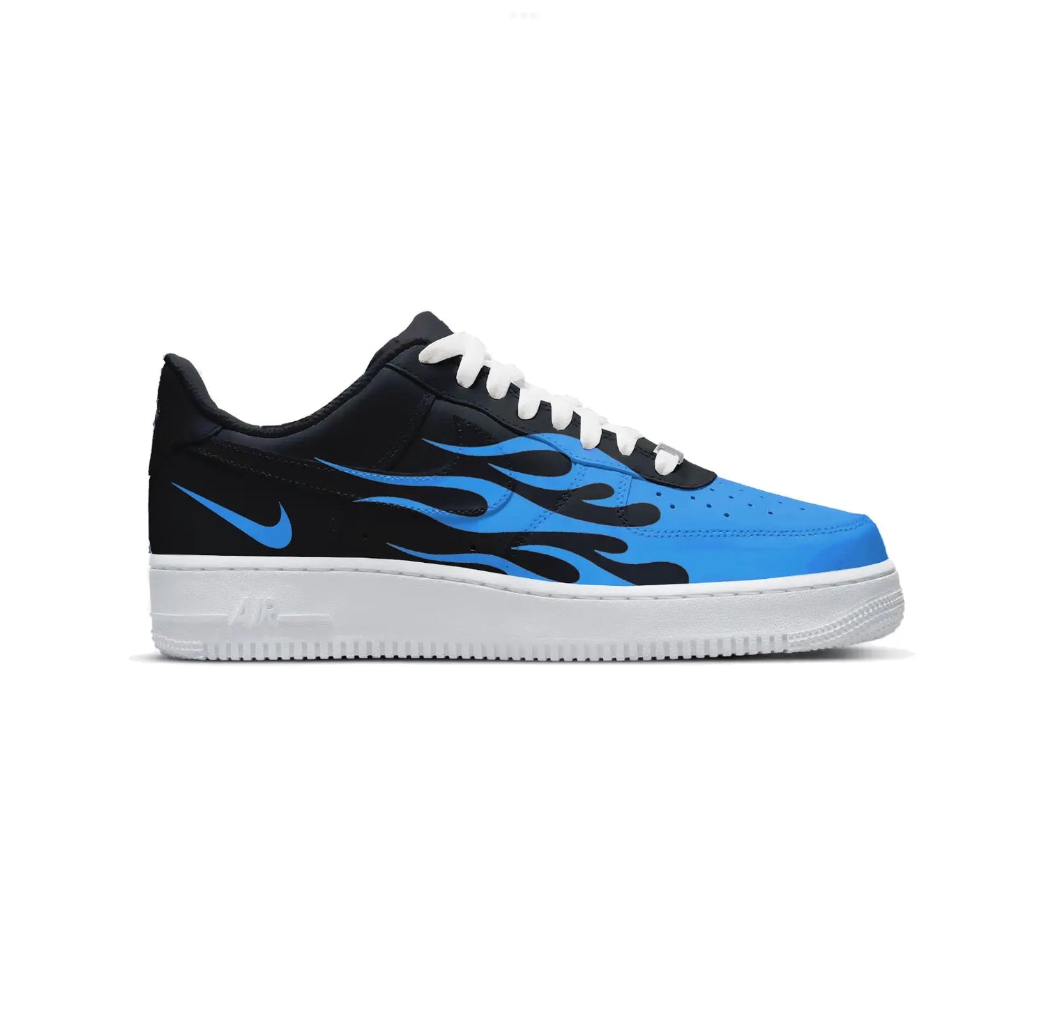 Fire AF1 Sneakers Gameday Custom Kicks