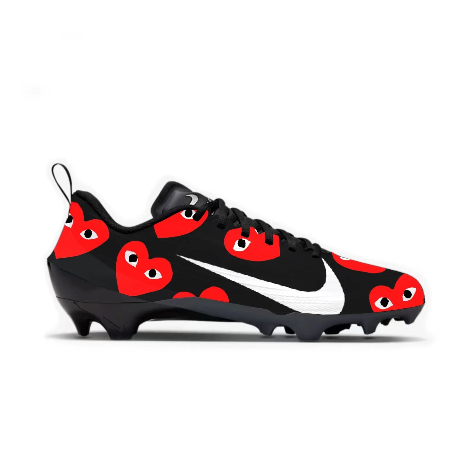 Heart Football Cleats Gameday Custom Kicks