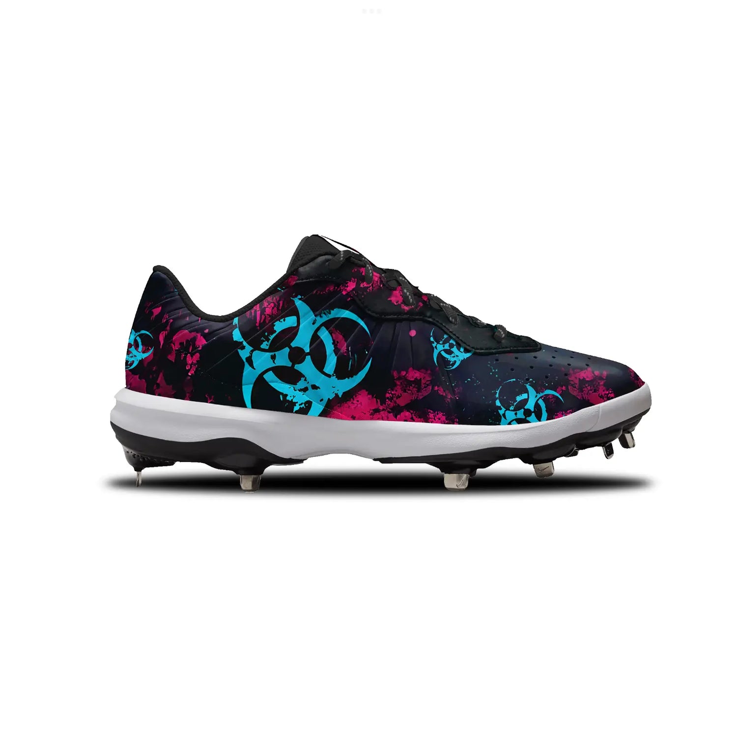 Biohazard Baseball Cleats Gameday Custom Kicks