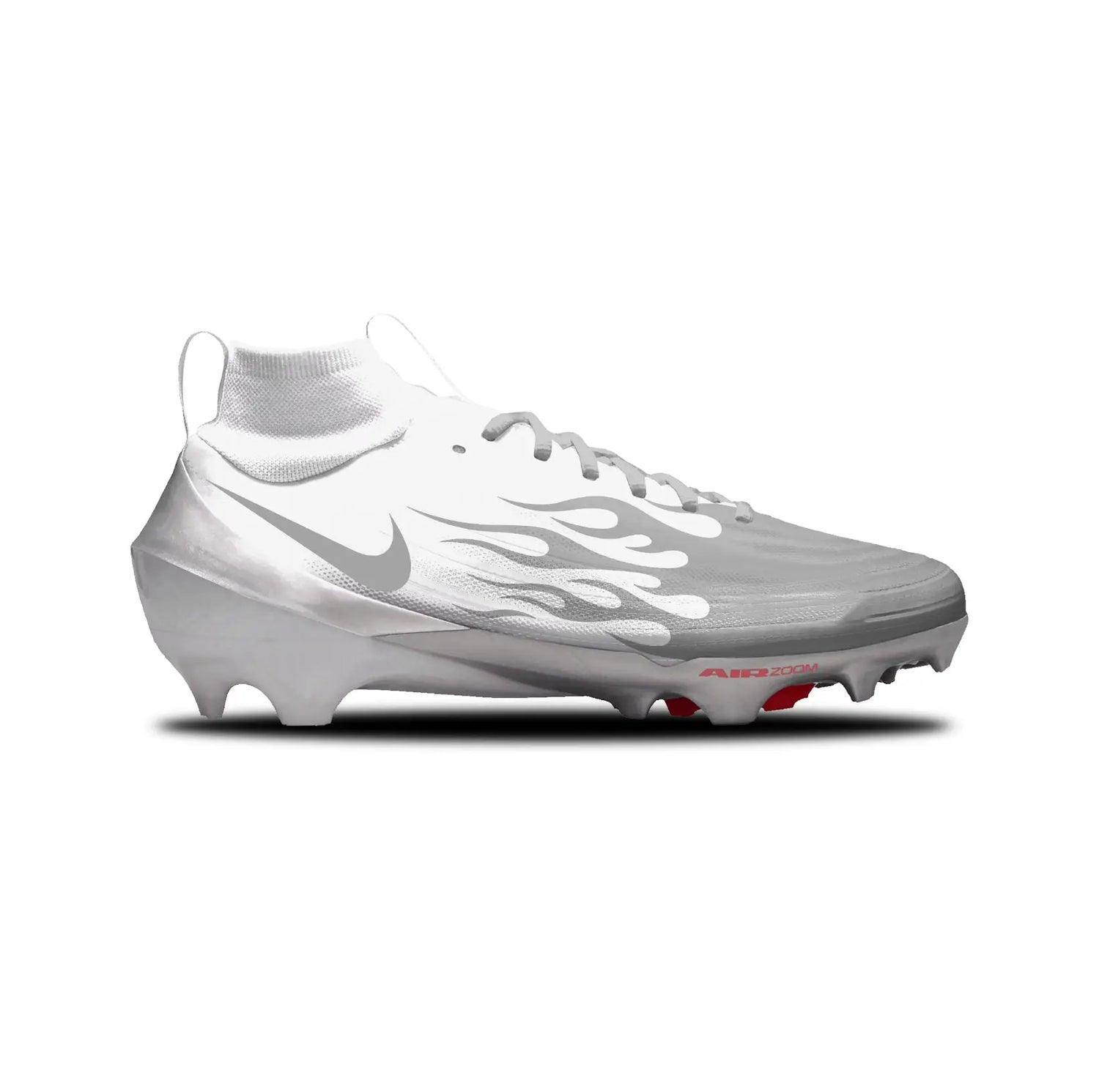 Flames Football Cleats Gameday Custom Kicks